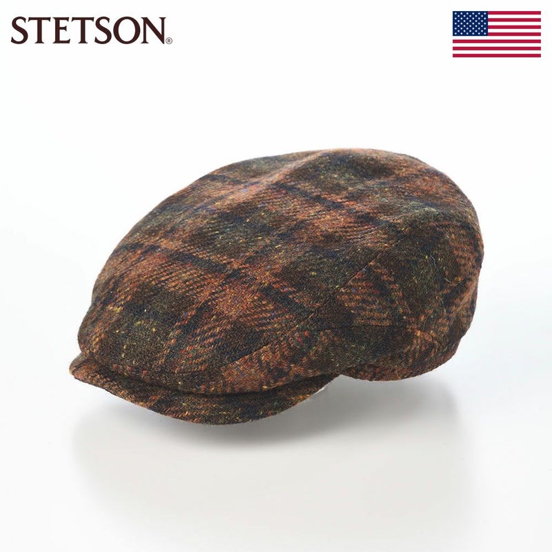 ステットソンのハンチング DONEGAL WOOL HUNTING（ドニゴールウール ハンチング） ST303EU ブラウン