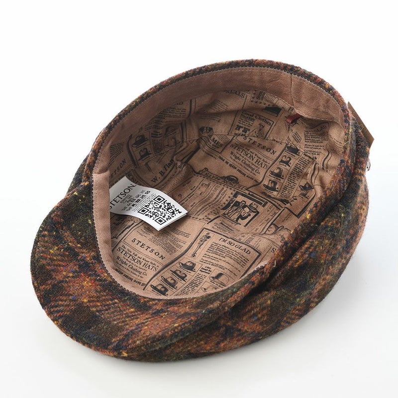 ステットソンのハンチング DONEGAL WOOL HUNTING（ドニゴールウール ハンチング） ST303EU ブラウン