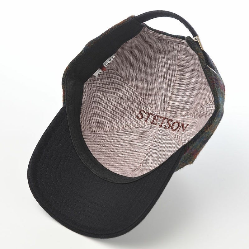 ステットソンのキャップ BRIITISH WOOL CAP（ブリティッシュウール キャップ） ST305EU ブラウン