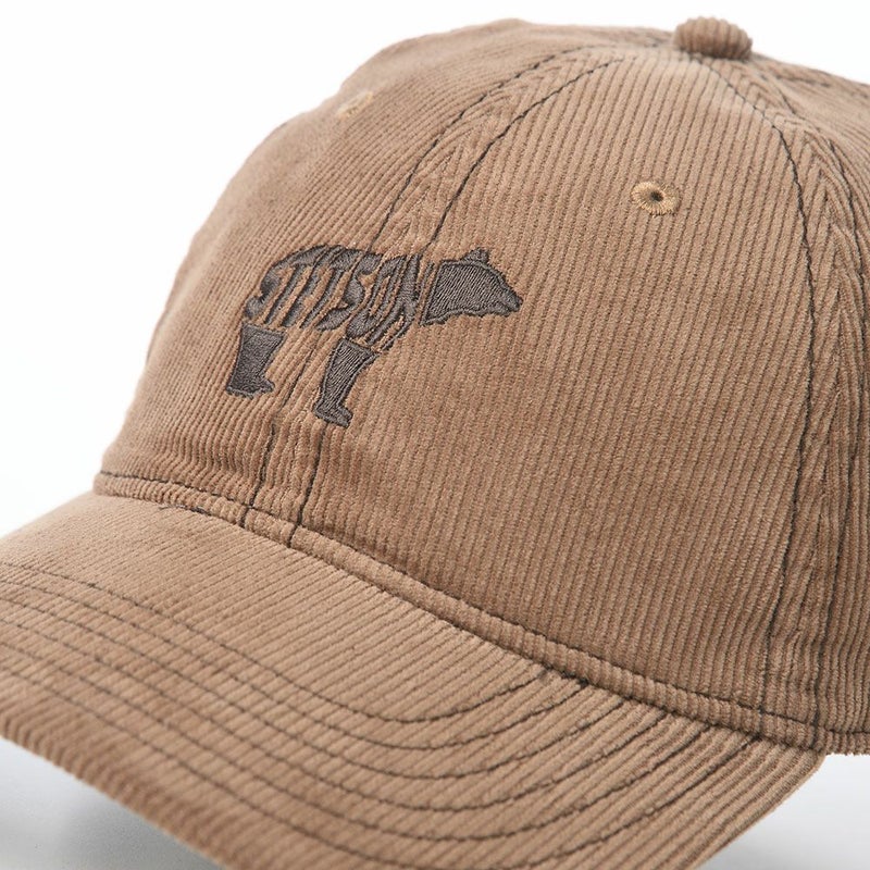 ステットソンのキャップ BASEBALL CAP BEAR（ベースボールキャップ ベアー） ST307EU ブラウン