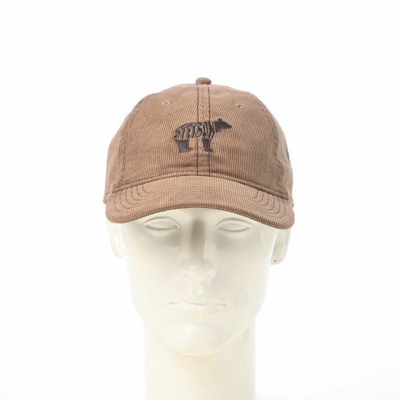 ステットソンのキャップ BASEBALL CAP BEAR（ベースボールキャップ ベアー） ST307EU ブラウン