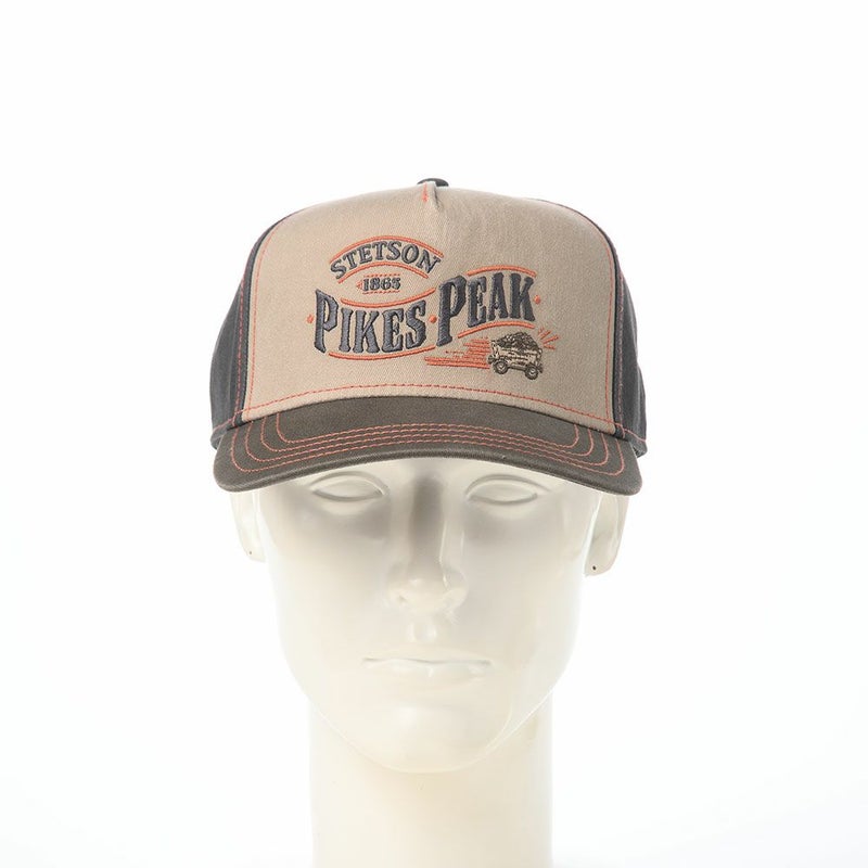 ステットソンのキャップ TRUCKER CAP PIKES PEAK（トラッカーキャップ パイクスピーク） ST309EU グリーン