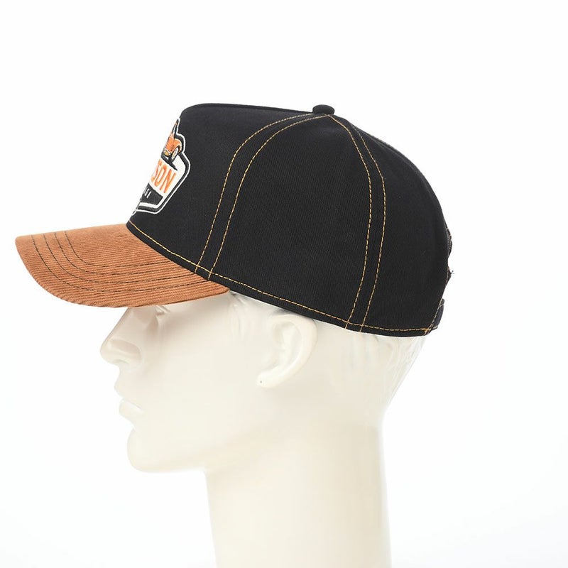 ステットソンのキャップ TRUCKER CAP STETSON GARAGE2（トラッカーキャップ ステットソンガレージ2） ST310EU ブラック