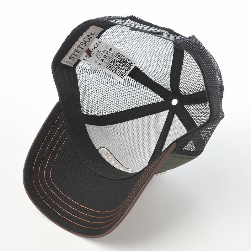 ステットソンのキャップ TRUCKER CAP SPEED SHOP（トラッカーキャップ スピードショップ） ST311EU オリーブ
