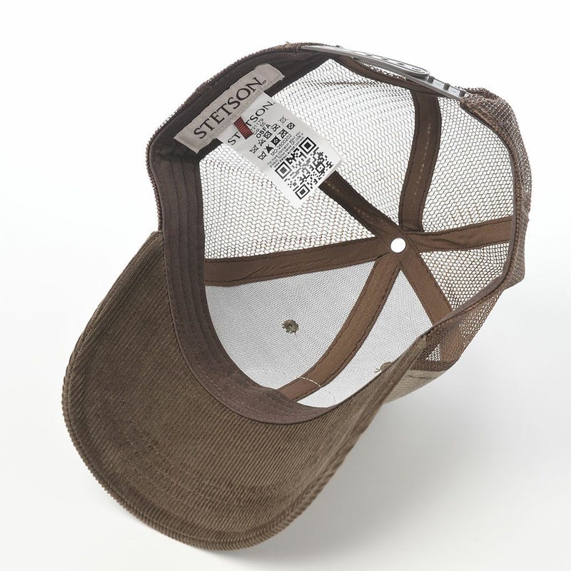 ステットソンのキャップ BASEBALL CAP LEATHER PATCH（ベースボールキャップ レザーパッチ） ST312EU ライトグリーン