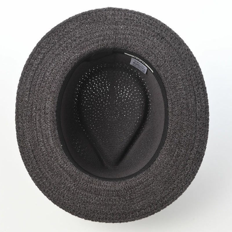 ダックスのソフトハット Manish Tweed Knit（マニッシュ ツイードニット） D2047 チャコール