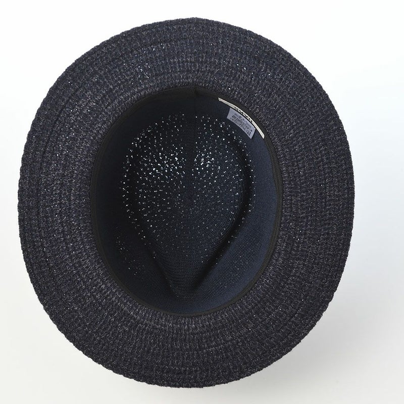 ダックスのソフトハット Manish Tweed Knit（マニッシュ ツイードニット） D2047 ネイビー