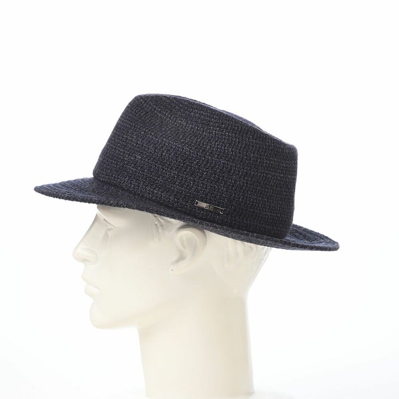 ダックスのソフトハット Manish Tweed Knit（マニッシュ ツイードニット） D2047 ネイビー