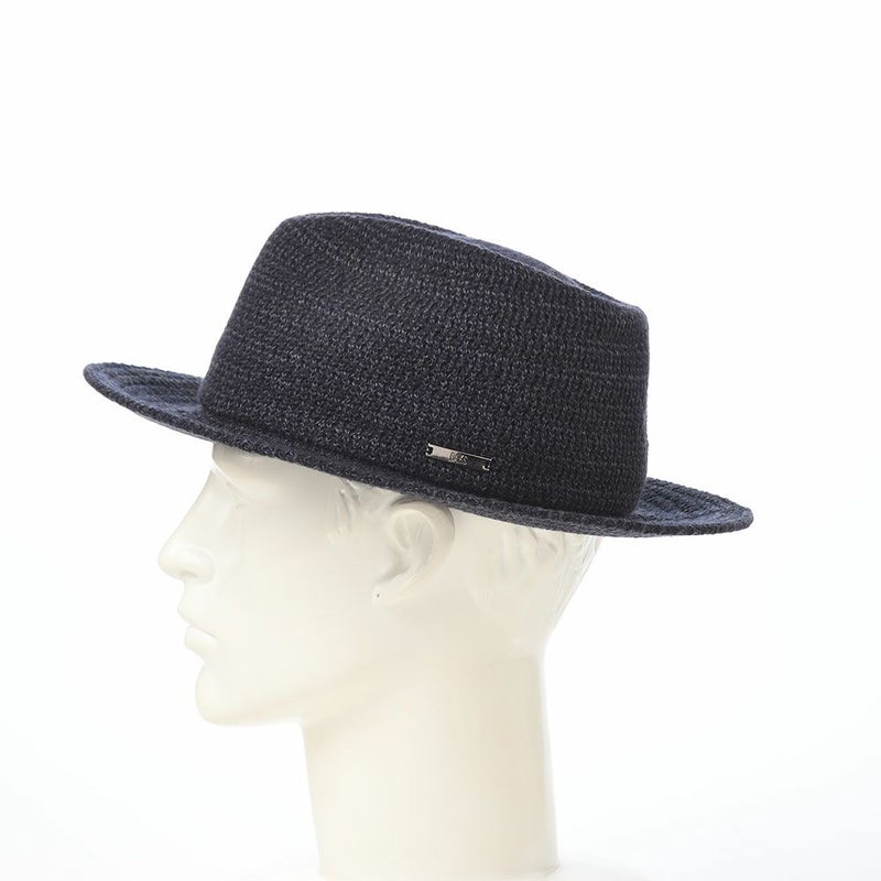 ダックスのソフトハット Manish Tweed Knit（マニッシュ ツイードニット） D2047 ネイビー