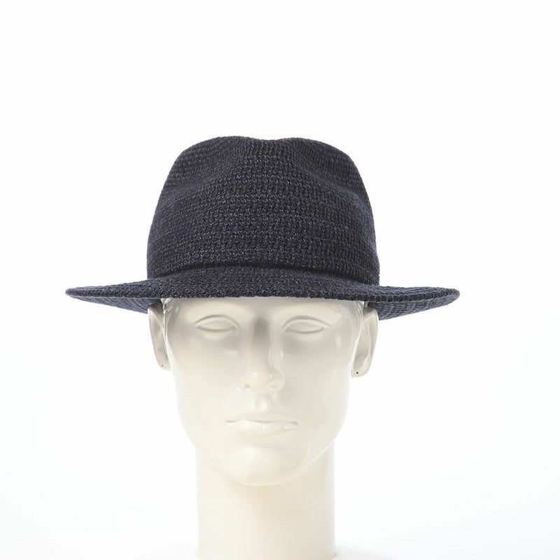 ダックスのソフトハット Manish Tweed Knit（マニッシュ ツイードニット） D2047 ネイビー
