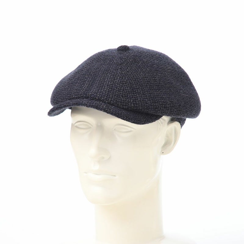 ダックスのハンチング CasHunting Tweed Knit（キャスハンチング ツイードニット） D2048 ネイビー
