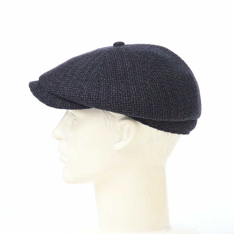 ダックスのハンチング CasHunting Tweed Knit（キャスハンチング ツイードニット） D2048 ネイビー