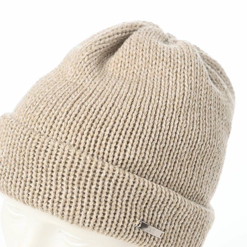ダックスのニット帽 Knit Watch Bulky Yarn（ニットワッチ バルキーヤーン） D2051 ベージュ