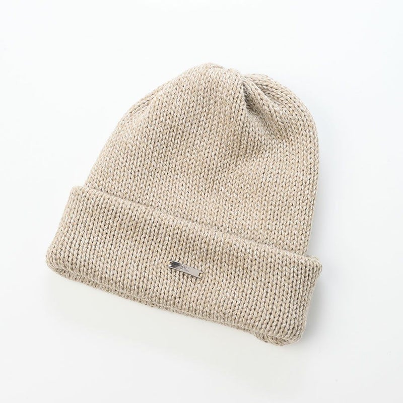 ダックスのニット帽 Knit Watch Bulky Yarn（ニットワッチ バルキーヤーン） D2051 ベージュ