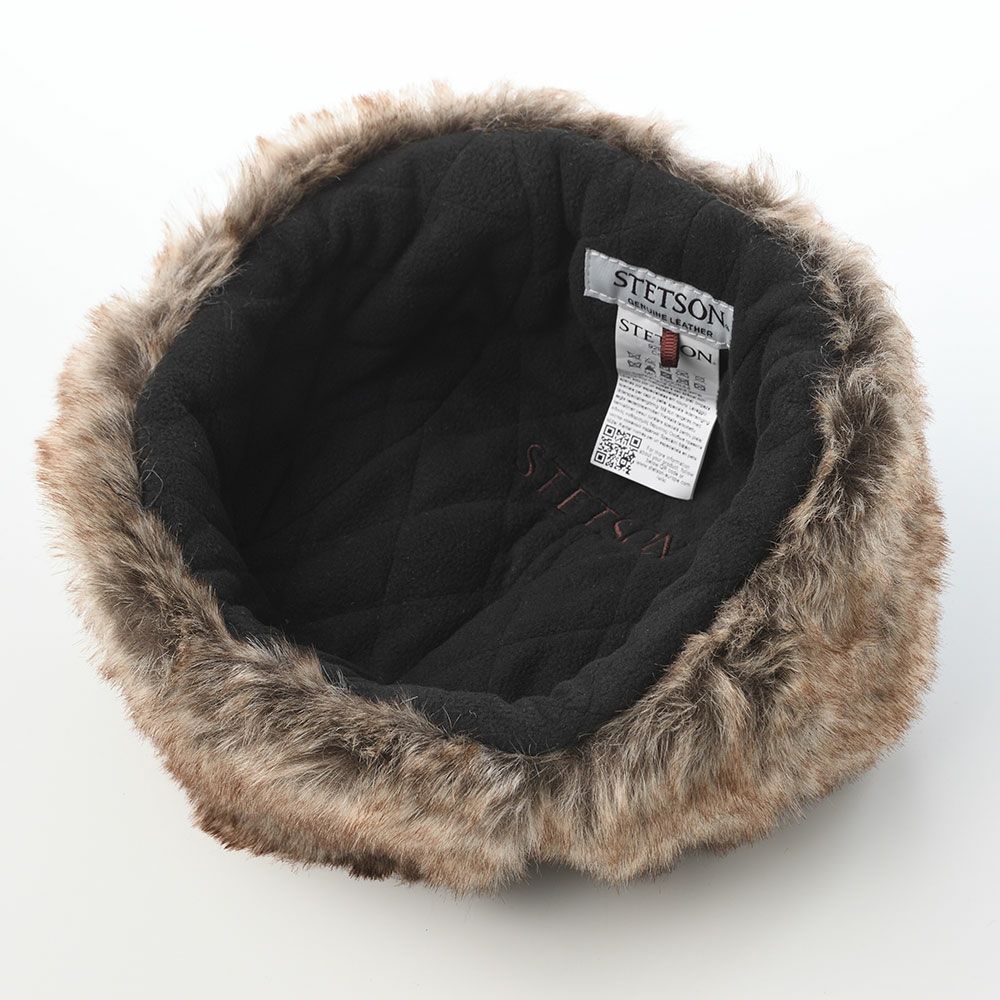 ステットソン 飛行帽 NUBACK LEATHRE BOMBER CAP（ヌバックレザー