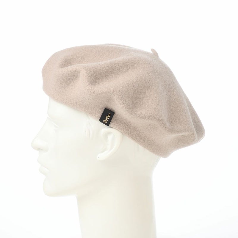 ボルサリーノのベレー帽 Basque Beret（バスク ベレー） B80002 ベージュ