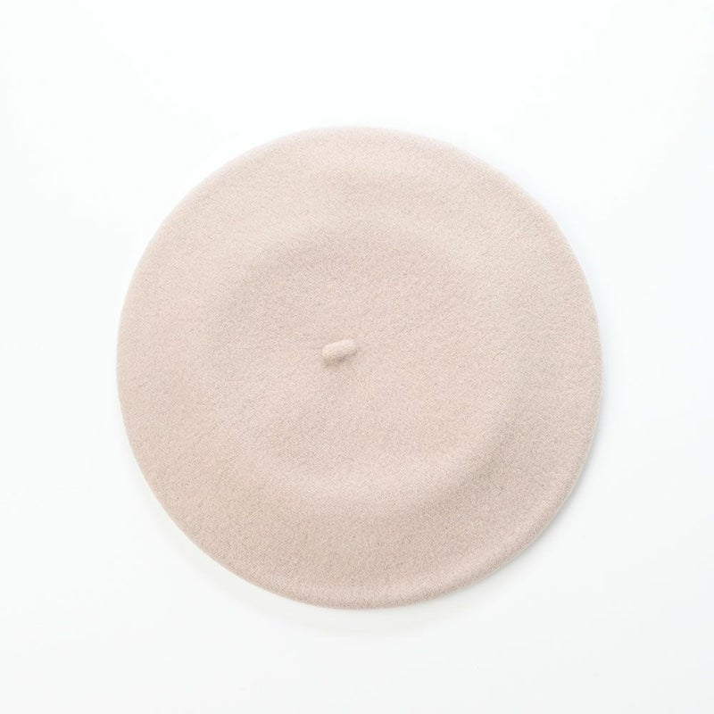 ボルサリーノのベレー帽 Basque Beret（バスク ベレー） B80002 ベージュ