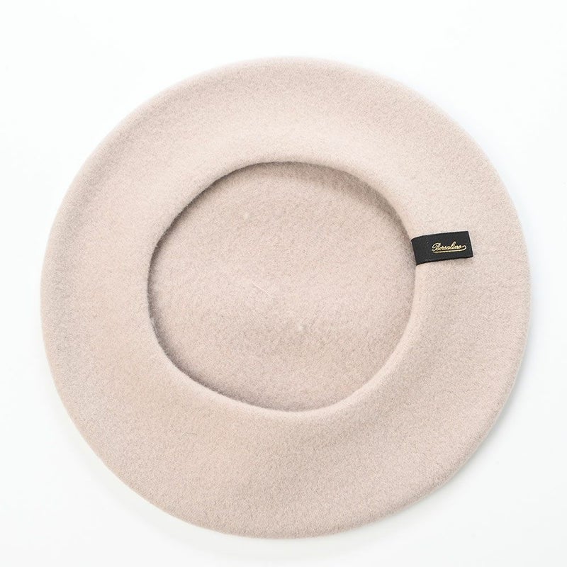 ボルサリーノのベレー帽 Basque Beret（バスク ベレー） B80002 ベージュ