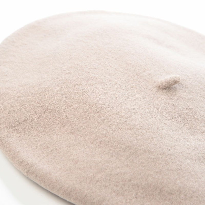 ボルサリーノのベレー帽 Basque Beret（バスク ベレー） B80002 ベージュ
