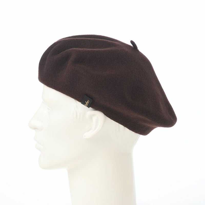 ボルサリーノのベレー帽 Basque Beret（バスク ベレー） B80002 ブラウン