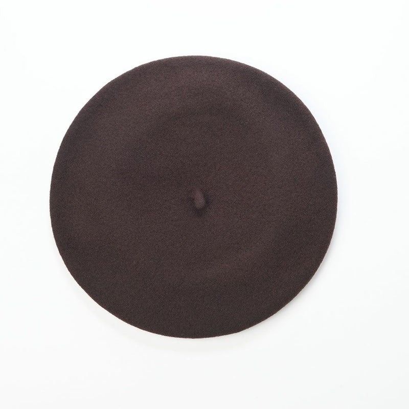 ボルサリーノのベレー帽 Basque Beret（バスク ベレー） B80002 ブラウン