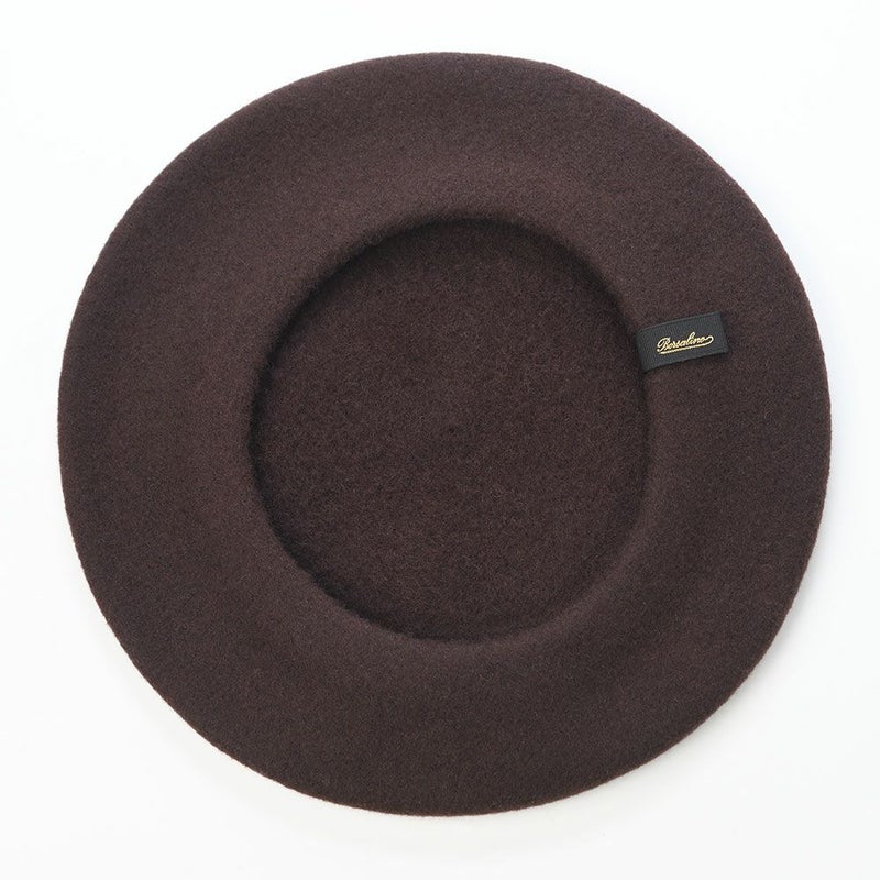 ボルサリーノのベレー帽 Basque Beret（バスク ベレー） B80002 ブラウン