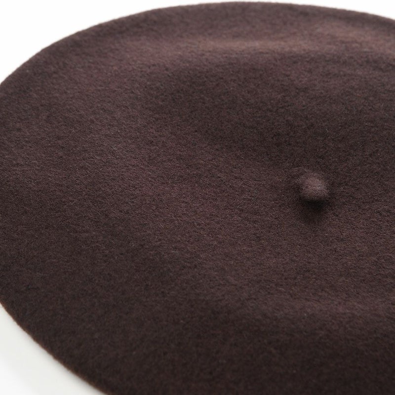 ボルサリーノのベレー帽 Basque Beret（バスク ベレー） B80002 ブラウン