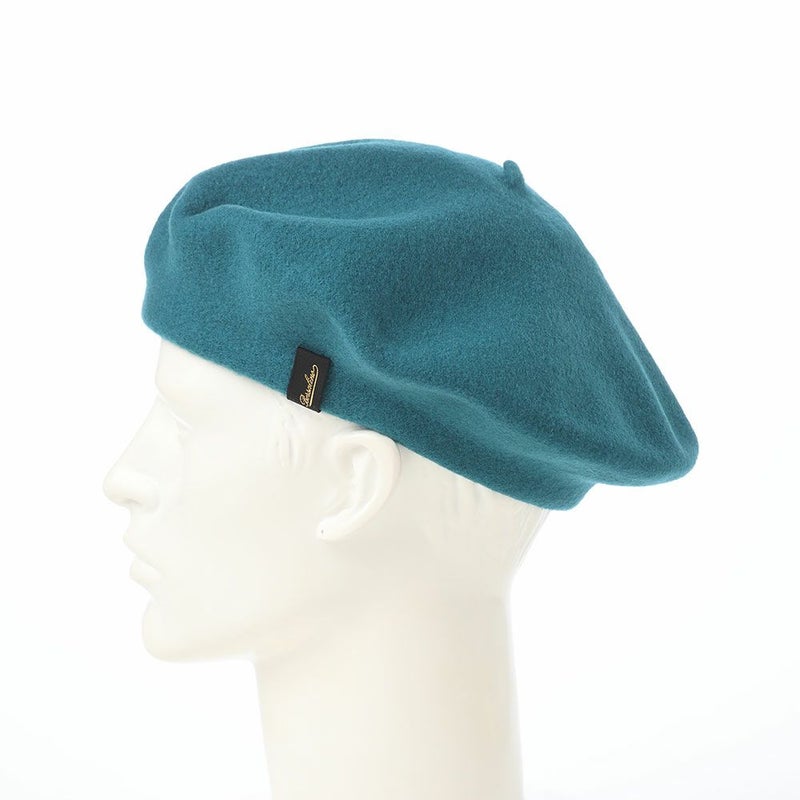 ボルサリーノのベレー帽 Basque Beret（バスク ベレー） B80002 ターコイズ