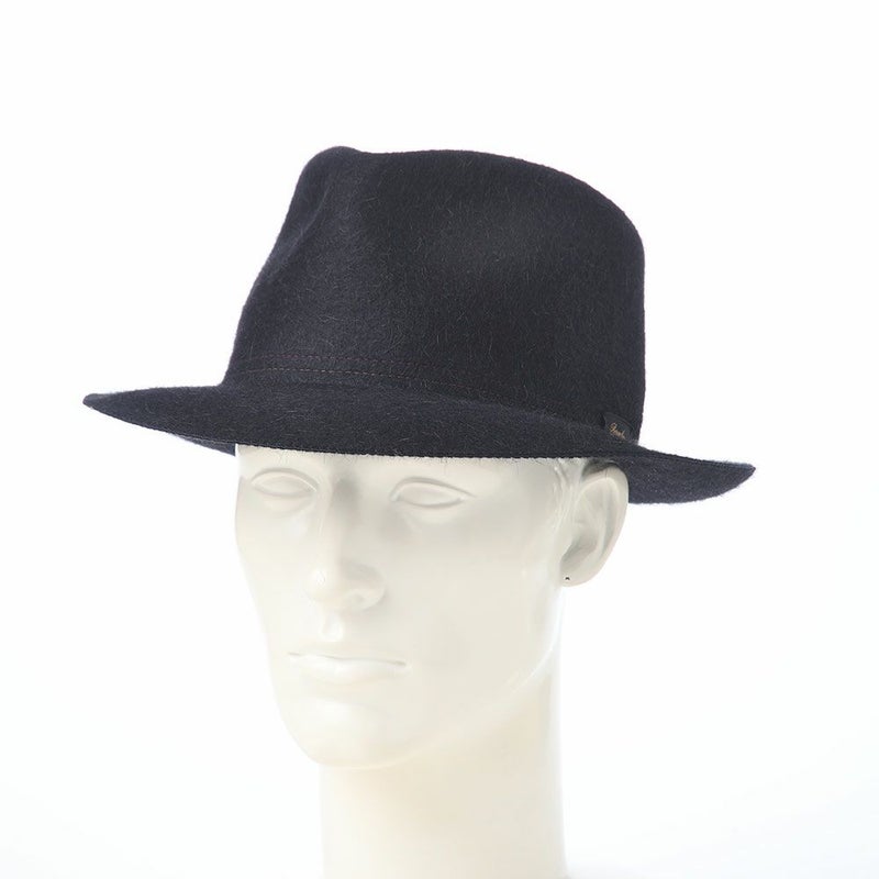 ボルサリーノのフェルトハット Traveller felt（トラベラー フェルト） 150228 ネイビー