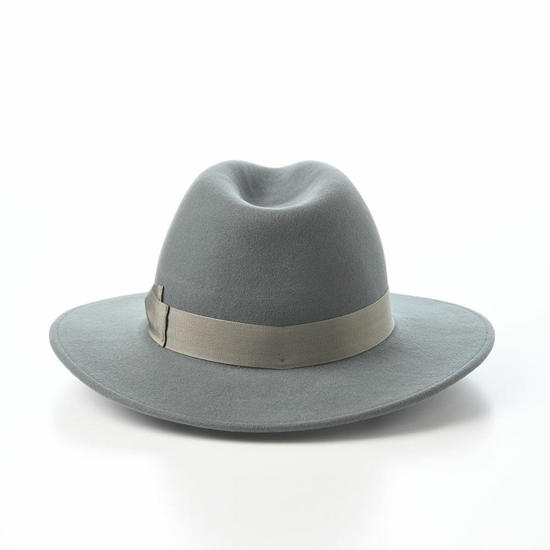 ボルサリーノのフェルトハット Jared Cashmere Mix Larga（ジャレド カシミヤミックス ラーガ） 540003 グレー
