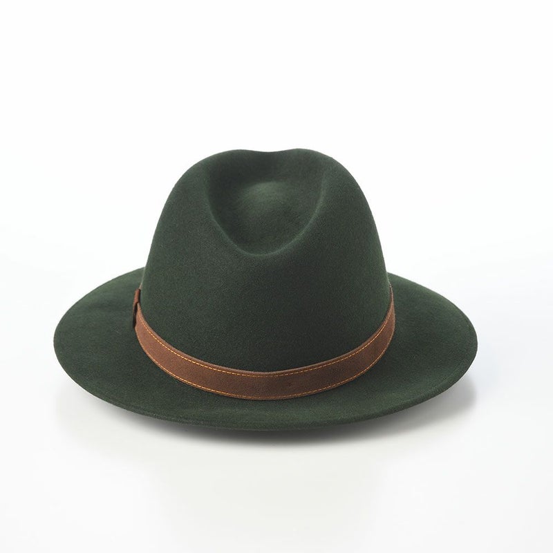 ボルサリーノのフェルトハット Country Leather Hatband（カントリー レザーハットバンド） 390060 パルーデ