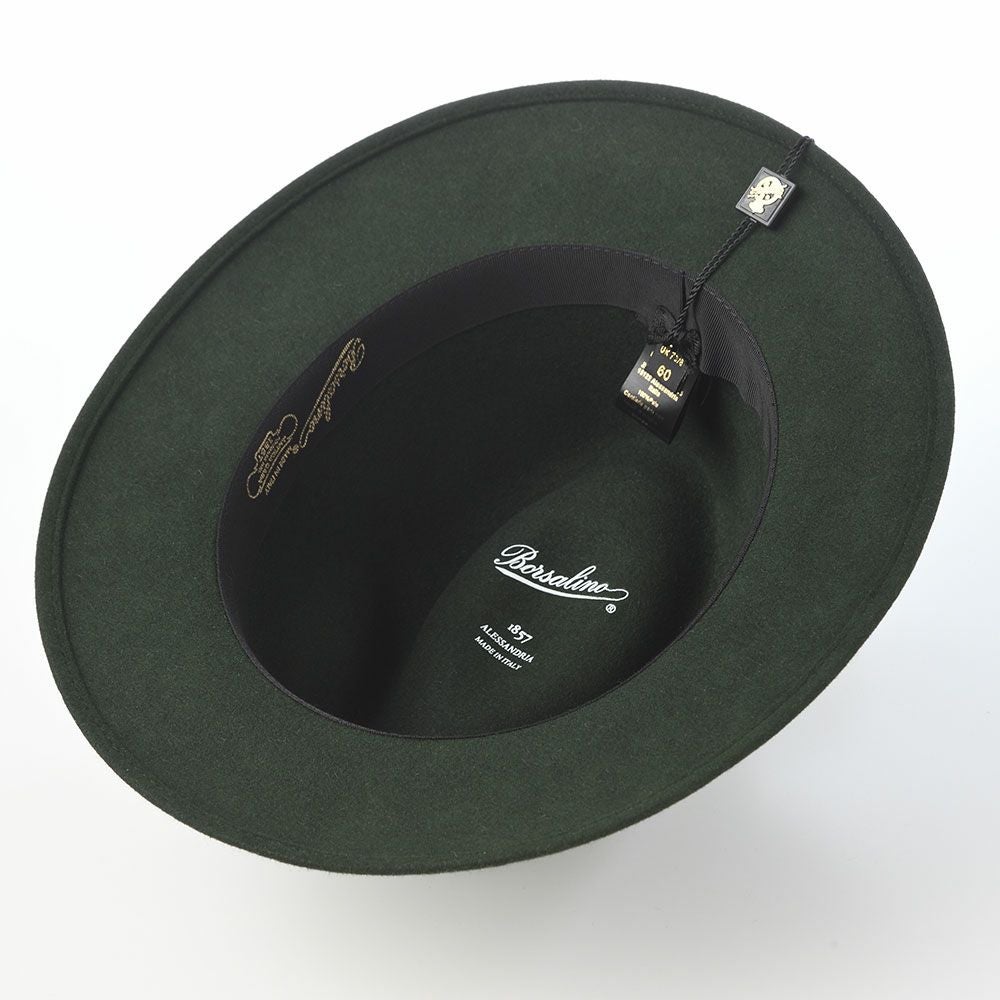 ボルサリーノ フェルトハット Country Leather Hatband（カントリー