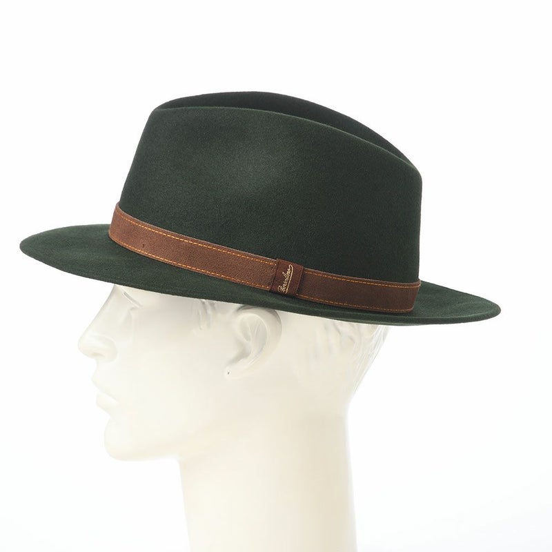 ボルサリーノのフェルトハット Country Leather Hatband（カントリー レザーハットバンド） 390060 パルーデ