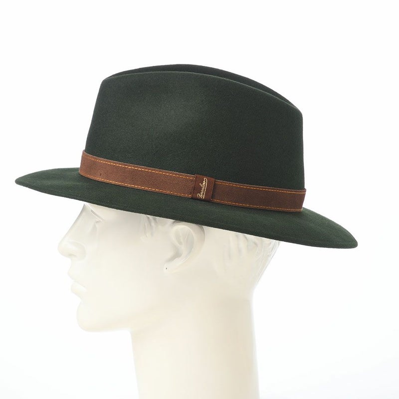 ボルサリーノのフェルトハット Country Leather Hatband（カントリー レザーハットバンド） 390060 パルーデ