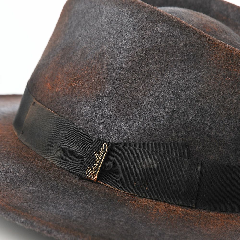 ボルサリーノ フェルトハット Harrison rusty wool（ハリソン ラスティ