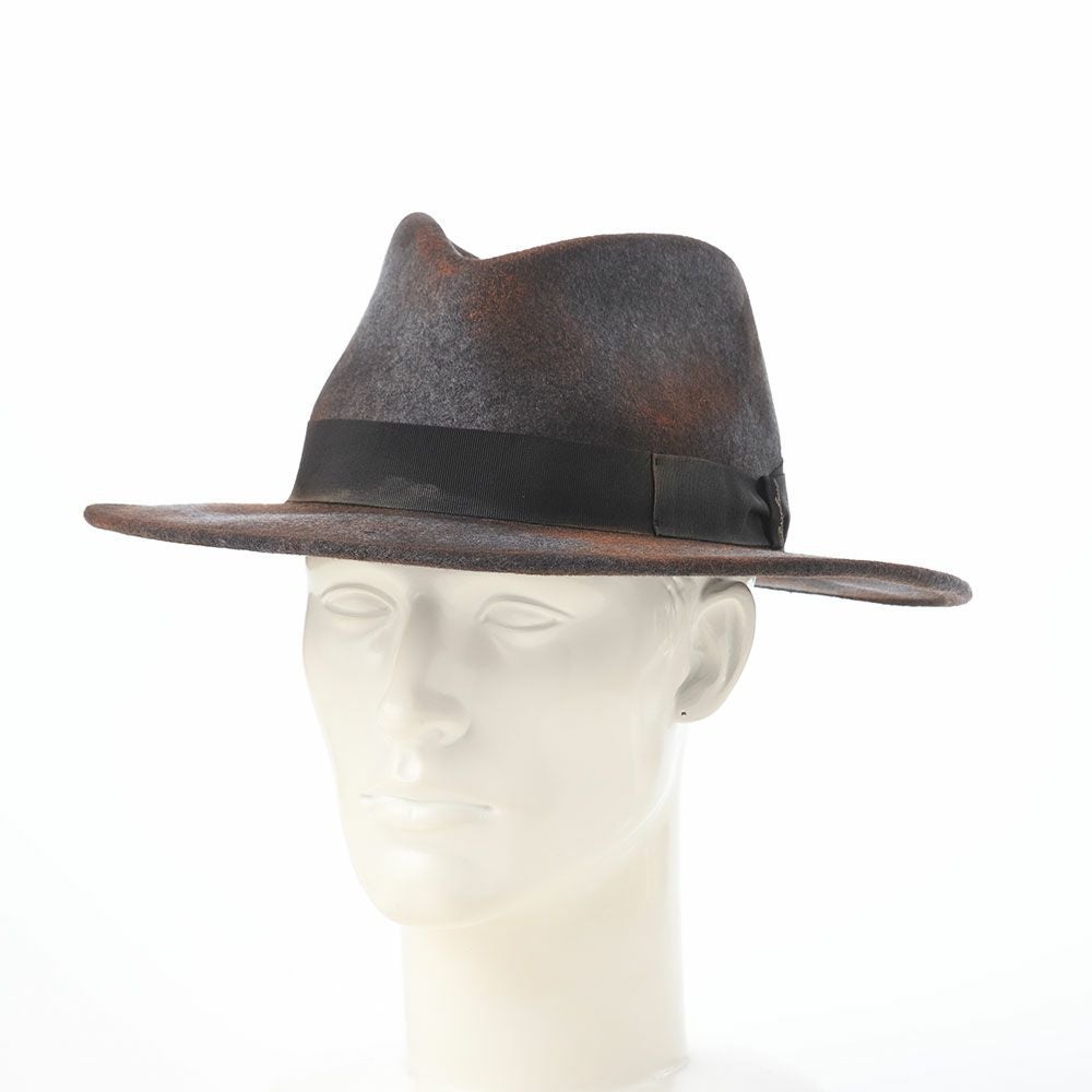 ボルサリーノ フェルトハット Harrison rusty wool（ハリソン ラスティ