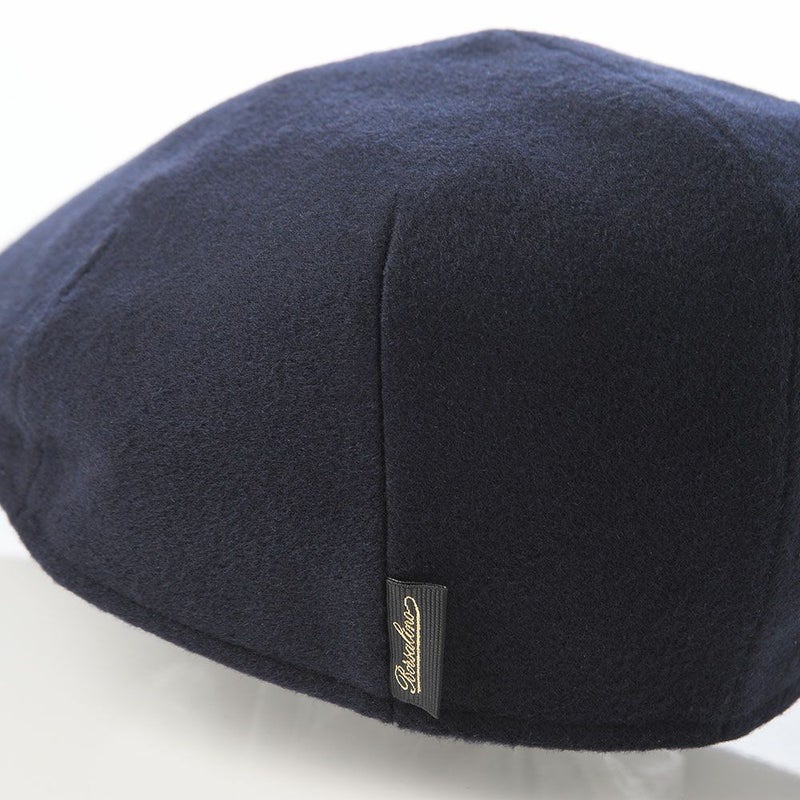 ボルサリーノのハンチング Hunting Parigi Solid Cashmere（ハンチング パリギ ソリッドカシミア） B12182 ブルーネイビー