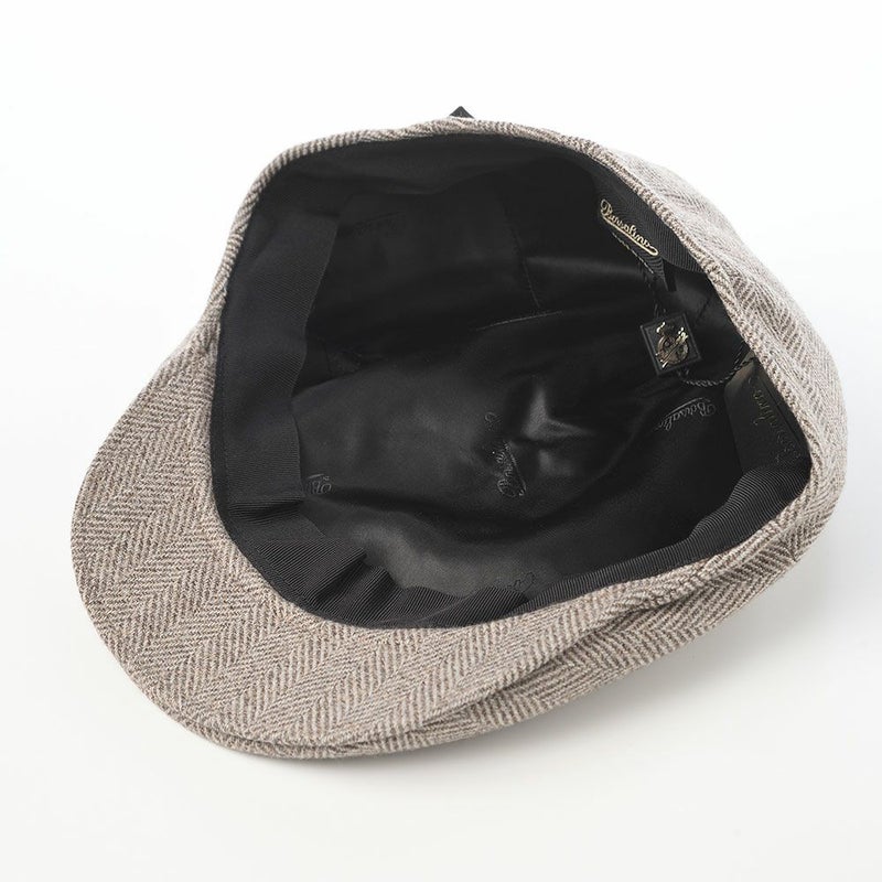 ボルサリーノのハンチング Hunting Parigi RS Herringbone（ハンチング パリギ RS ヘリンボーン） B12182 ベージュ