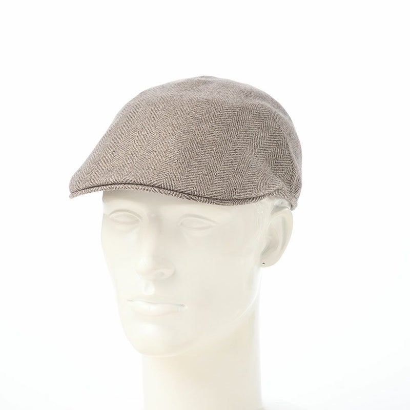 ボルサリーノのハンチング Hunting Parigi RS Herringbone（ハンチング パリギ RS ヘリンボーン） B12182 ベージュ