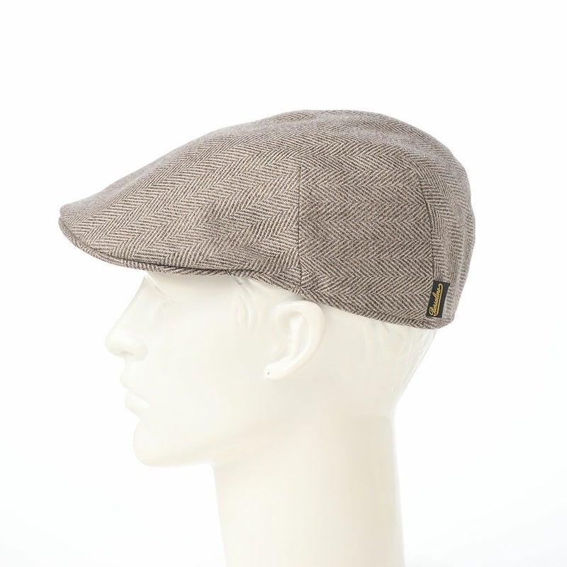 ボルサリーノのハンチング Hunting Parigi RS Herringbone（ハンチング パリギ RS ヘリンボーン） B12182 ベージュ