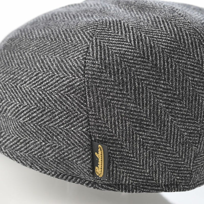 ボルサリーノのハンチング Hunting Parigi RS Herringbone（ハンチング パリギ RS ヘリンボーン） B12182 ブラック