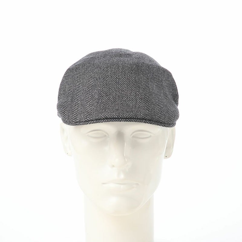 ボルサリーノのハンチング Hunting Parigi RS Herringbone（ハンチング パリギ RS ヘリンボーン） B12182 ブラック