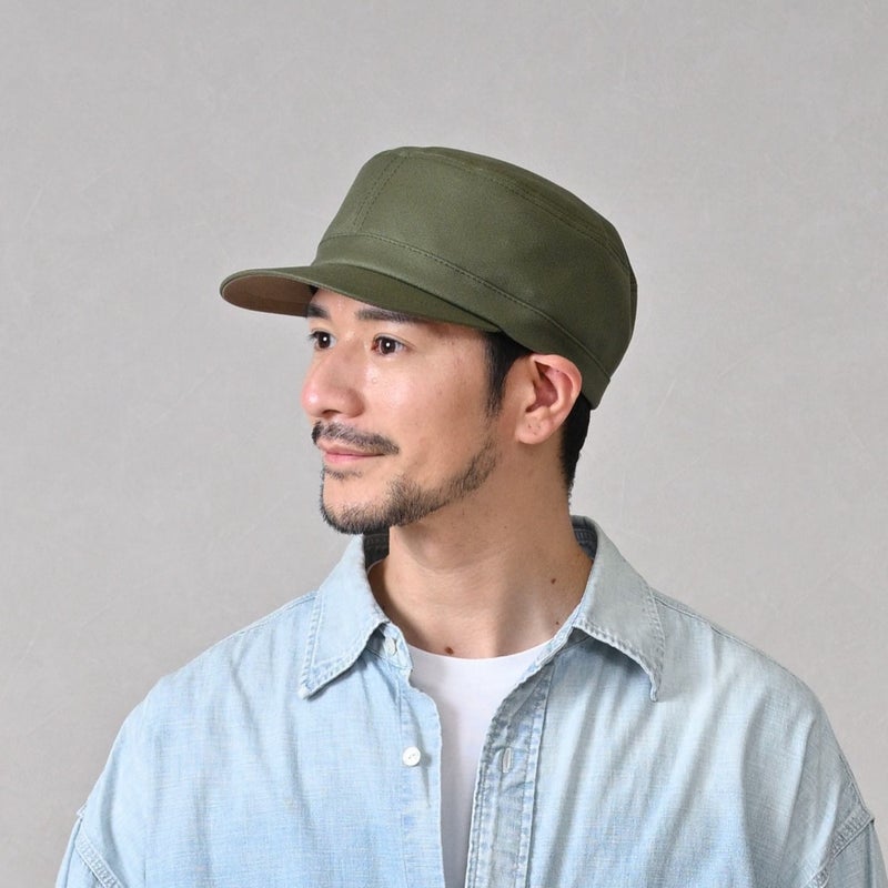 レッターのワークキャップ French Worker Cap 1920（フレンチワーカー キャップ） オリーブ