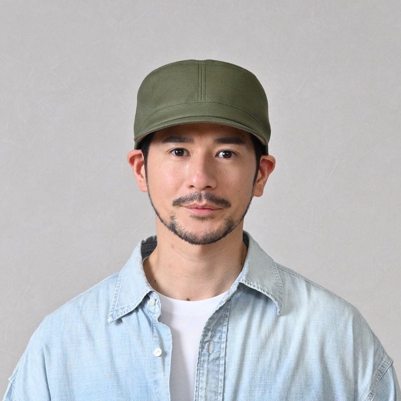 レッターのワークキャップ French Worker Cap 1920（フレンチワーカー キャップ） オリーブ