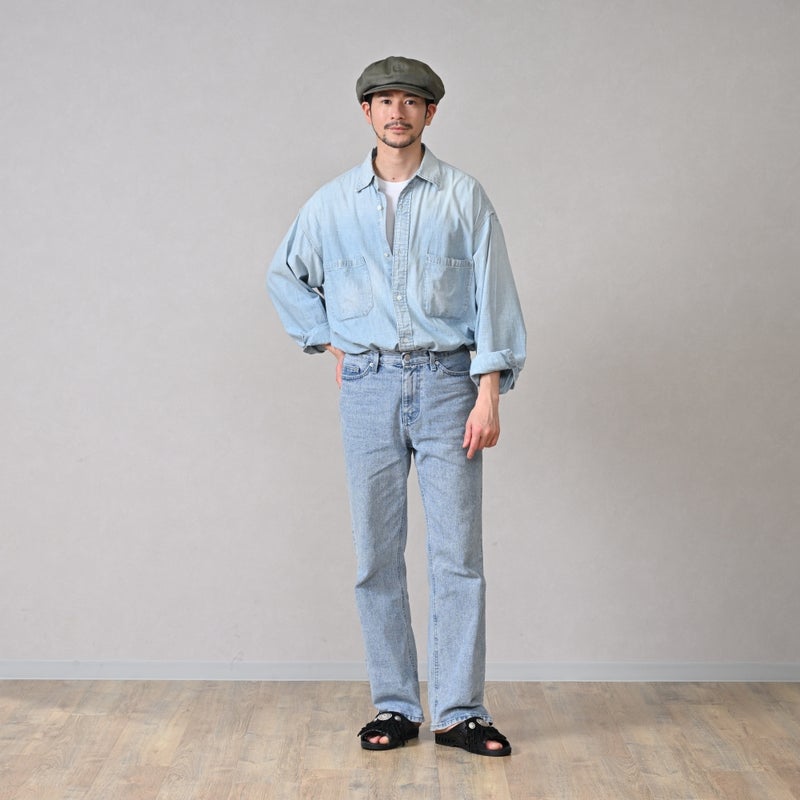レッターのキャスケット Vintage Cas（ヴィンテージ キャス） オリーブ