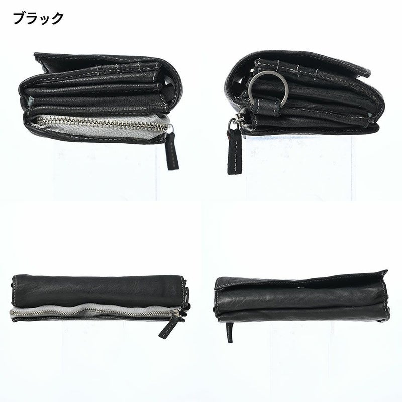 リアルマインドの長財布 FORO（フォロ） 馬革 製品染め 長財布 ブルー