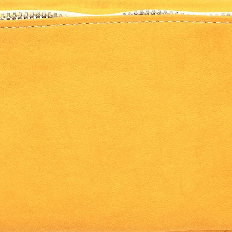 リアルマインドの長財布 FORO（フォロ） 馬革 製品染め 長財布 イエロー