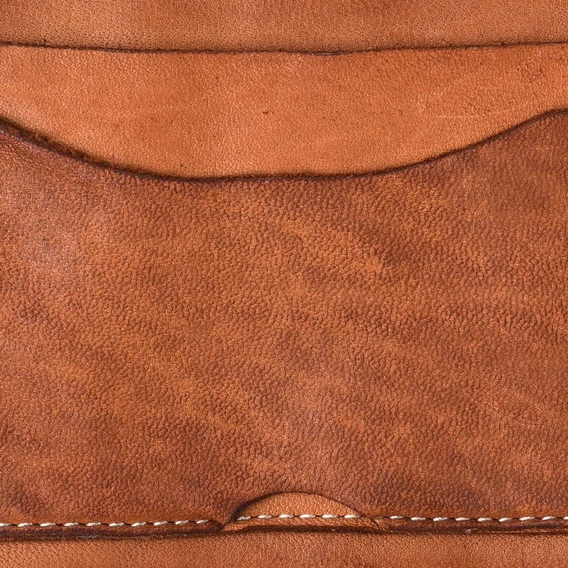 リアルマインドの二つ折り財布 FORO（フォロ） 馬革 製品染め L字ファスナー折財布 キャメル