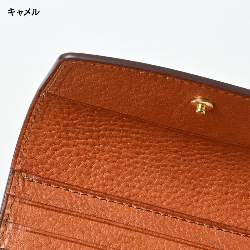 ルイキの三つ折り財布 tanto 三つ折り財布 キャメル
