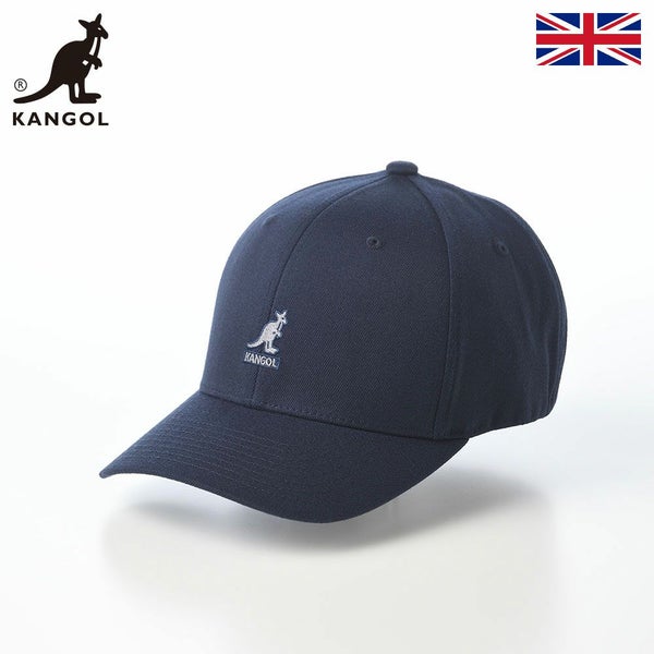 WOOL FLEXFIT BASEBALL（ウール フレックスフィット ベースボール） ダークブルー